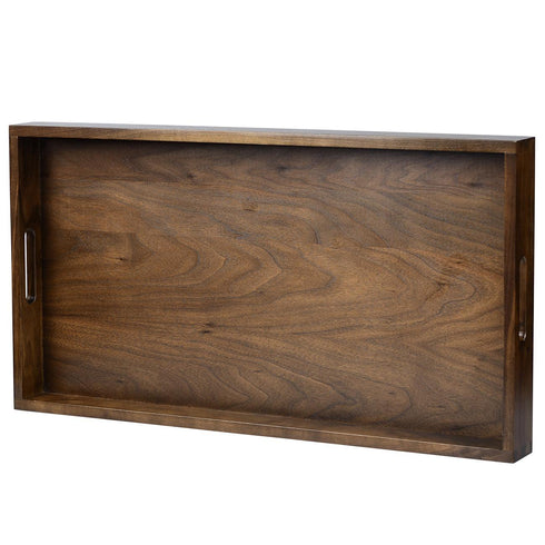 Rectangle Black Walnut Serving Tray - Kinwell Furniture